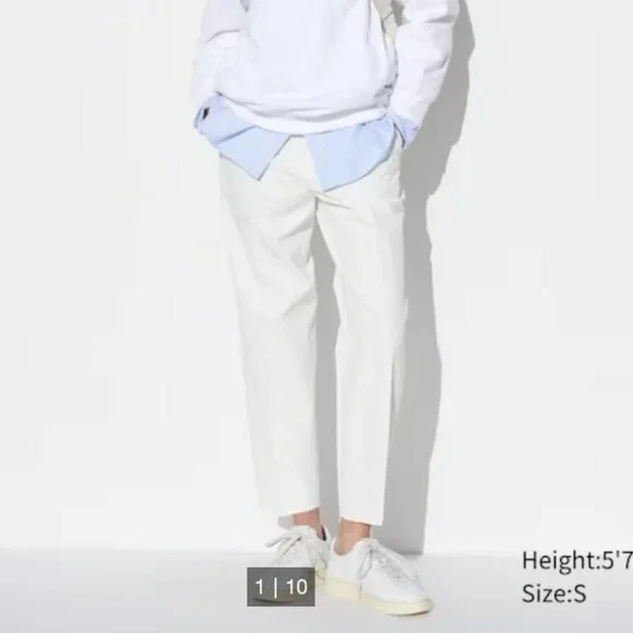 Uniqlo Smart Ankle Pants (2-Way Stretch) - NEW without tag - Picture 2 of 4